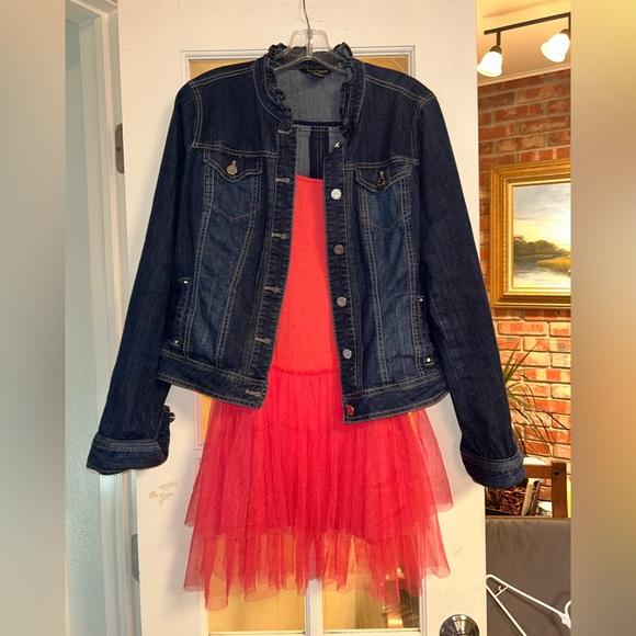 NWT Rancho Estancia Pink Tulle Tutu Laying Tank - Picture 2 of 5